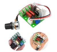2000W AC 50-220V 25A SCR Régulateur De Vitesse, Régulateur De Tension Électrique AC, 2000W Contrôleur De Vitesse De Moteur AC Avec Filaire, Régulateur De Vitesse De Variateur De Module