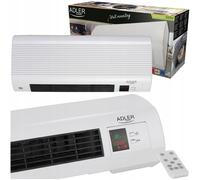 2000W Ceramic Wall Electric Heating rideau LCD + télécommande