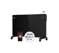 2000W Radiateur électrique connecté programmable mural ou sur pieds IP24 CBHX20-B