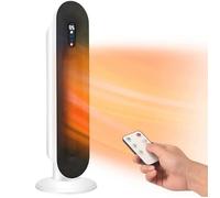 2000W Radiateur Soufflant Électrique Puissant Chauffage Rapide Télécommande avec Protection Contre Renversement et Surchauffe