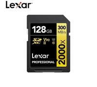( 2000X-128GB) Lexar carte SD classe 10 V10 V30 V60 V90 U3 UHS-II 32GB 64GB 128GB 256GB 512GB SDHC SDXC haute vitesse 4K 8K carte mémoire pour appareil photo