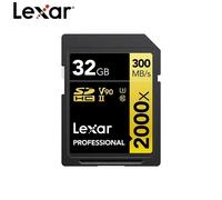 ( 2000X-32GB) Lexar carte SD classe 10 V10 V30 V60 V90 U3 UHS-II 32GB 64GB 128GB 256GB 512GB SDHC SDXC haute vitesse 4K 8K carte mémoire pour appareil photo