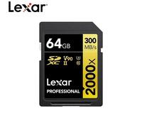 ( 2000X-64GB) Lexar carte SD classe 10 V10 V30 V60 V90 U3 UHS-II 32GB 64GB 128GB 256GB 512GB SDHC SDXC haute vitesse 4K 8K carte mémoire pour appareil photo