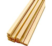 2000x bâtonnets en bois carrés 400x4x4 mm Bâtonnets de barbe à papa Bombon Bâtonnets pour barbe à papa Bricolage et ménage