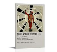 2001 A Space OdysseyPainting Art Poster Toile Art Décoration murale Maison Chambre Esthétique Peintre Salon Peinture murale solide Décoration de chambre Style cadre 20 x 30 cm