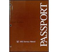 2001 Honda Passport Fuel & Emissions Repair Shop Manual Original