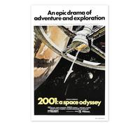 2001, l'Odyssée de l'espace (anglais) Poster de Vintage Entertainment Collection 14 x 21 cm Tableaux Décoration murale