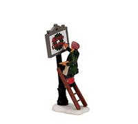 2001 Sign Painter Merry Christmas Village figurine