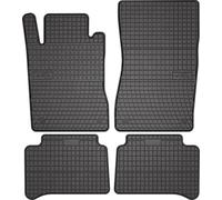 OMAC Tapis de Sol Compatible avec Mercedes Classe E W211 2002-2009 Caoutchouc Noir