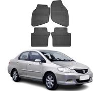 2002-2009 Tapis de sol Honda City TPE noir 4 pièces