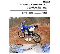 2002-2018 Yamaha YZ85 Cyclepedia Printed Motorcycle Service Manual
