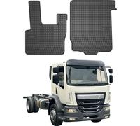 2002-2025 DAF LF Tapis de sol TPE noir 2 pcs