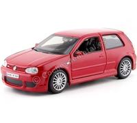 2002 Volkswagen VW Golf R32 Mk4 V6 Rouge 1:24 Maisto 31290