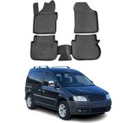 2003-2020 Tapis de sol VW Caddy TPE noir 4 pièces