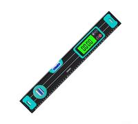 200300400mm Règle de niveau d'angle LCD avec ingénierie et précision avec affichage numérique pour la construction le long d'un rapporteur magnétique ± 005° (500 mm)