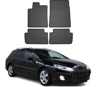 2004-2011 Peugeot 407 Limo Kombi Tapis TPE noir 4 pcs
