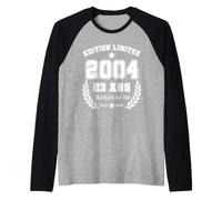 2004 Édition Limitée 23 Ans Toujours Au Top Anniversaire Manche Raglan