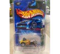 2004 Hot Wheels #107 Trésor Hunts Altered State Jaune Real Riders W/Protecteur