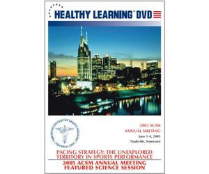 2005 ACSM Annual Meeting Featured Science Session Pacing Strategy: The Unexplored Territory in Sports Performance