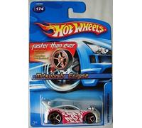 2005 Hot Wheels Plus Rapide Que Jamais Mitsubishi Eclipse Blanc Et Rose