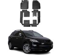 2006-2017 Mazda CX-9 Tapis de sol TPE noir 6 pièces