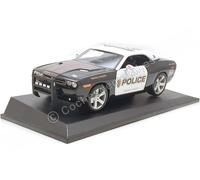 2006 Dodge Challenger Hemi 6.1 Concept Police Blanc-Noir 1:18 Maisto 31365