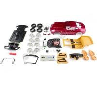 2006 Ferrari 599 GTB Fioraran Púrpura Metal Kit 1:24 Food 39274