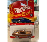 2006 Hot Wheels Série Classique 3 21/9.1m68 Chevy Nova Cuivre W/ Ligne Rouge 5