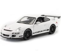 Welly Modèle réduit Porsche 911 (997) GT3 RS 2006 Échelle 1:18 Blanc 18015