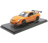 Welly Modèle réduit Porsche 911 (997) GT3 RS 2006 Échelle 1:18 Blanc 18015