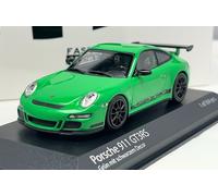 2006 Porsche 911 GT3 RS Vert 1:43 Minichamps Modèle Diecast 403066011
