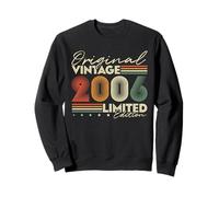 2006 Vintage Cadeau d'anniversaire 20 Ans Garçons Filles Sweatshirt