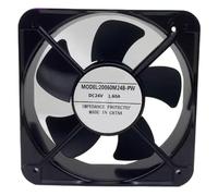 20060M24B-PW Ventilateur de refroidissement à 2 fils DC 24 V 1,60 A 200 x mm