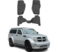 2007-2012 Dodge Nitro Tapis de sol TPE noir 4 pièces