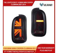 2007-2014 Mini Cooper Clubman R55 Vland feux arrière LED complets, clignotant séquentiel, mise à niveau du feu arrière Plug-and-Play