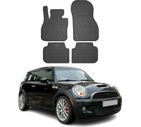 Tapis de Sol Compatible avec Mini Clubman 2007-2014 Caoutchouc Noir