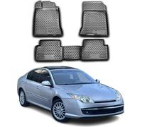 2007-2015 Renault Laguna Tapis de sol TPE noir 4 pièces