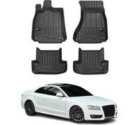 2007-2017 Audi A5 Cabriolet Coupe 8T3 8F7 Tapis TPE noir 4 pcs