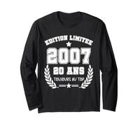 2007 Édition Limitée 20 Ans Toujours Au Top Anniversaire Manche Longue