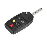 2007 volvo xc90 replacement key fob丨 Keyless Flip Folding Key Shell Remote Key Case Fob Bouton de Voiture à Distance Flip Key Shell Case Pour S60 S80 V70 XC70 XC90