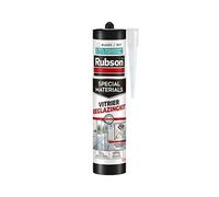 Rubson - Mastic vitrier Isolation - silicone neutre - 280 ml - blanc
