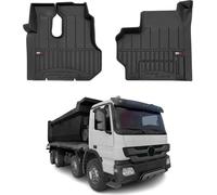 2008-2011 Mercedes Actros MP3 Tapis de sol TPE noir 2 pcs