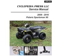 2008 - 2016 Polaris Sportsman 90 Cyclepedia Printed ATV Service Manual