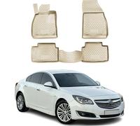 2008-2017 Tapis de sol Opel Insignia TPE Beige 4 pièces