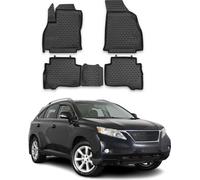 2009-2015 Lexus RX350 Tapis de sol TPE noir 4 pièces