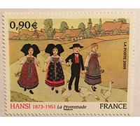 2009. Authentique Timbre de Collection Neuf **. France No 4400. par des Livres Express. Art: Hansi