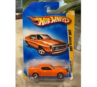 2009 Hot Wheels #16 Neuf Modèles 16/42 AMC Javelin Amx Orange Variante W/