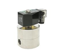 200bar 2 Way Water High Pressure Solenoid Valve 1/2" 220V Orifice 15mm N.C SPG Stainless Steel 304 Large Flow Valve(AC110V)