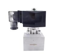 200bar Orifice 10mm 2 Way Water High Pressure Solenoid Valve 3/8 1/2" 220V N.C GSPG-10 Stainless Steel 304 Large Flow Valve(3/8",AC24V)
