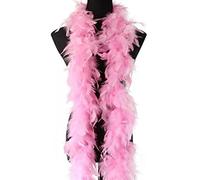 200CM Boa À Plumes - Écharpe En Plume Guirlande, Plumes Feather Boa, Boa En Plumes Colorées, Boas De Plumes De Déguisement, Feather Boa Pour Femme Pour Danse Pour Halloween, Danse, Fêtes, Cosplay